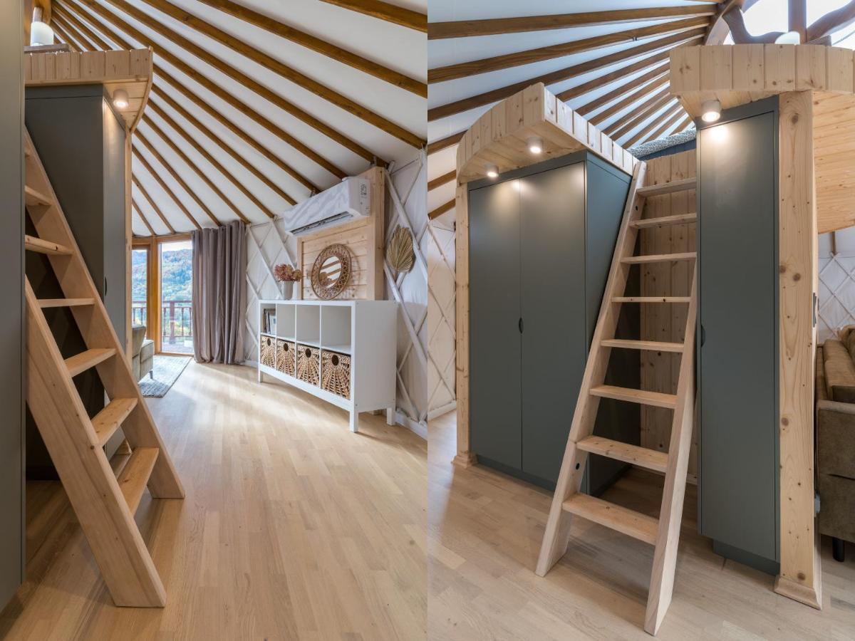 Gorski Glamping - Caloroczne Jurty Z Widokiem Tylmanowa Exterior foto